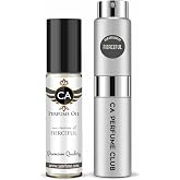 CA Perfume Duo Impression of Fierceful For Men Perfume Layering Set Mens Cologne Long Lasting Travel Size EDP + Body Oil Roll-On Bottle 0.27 Fl Oz+0.33 Fl Oz