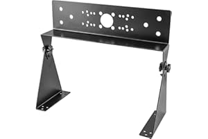 Universal Fish Finder Graph Mount for Boat, Compatible with Garmin Lowrance Humminbird and More, Adjustable Bottom Angle, Dec