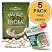 Nuez de la India + FREE Diet Guide eBook (5 packs of 12 Seeds/Semillas)- Authentic, Pure, Safe & Imported Fresh from the Amazon - Inspected & Packaged in an FDA Registered Facility - The Most Effective Nuez de la India on the Market