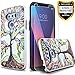 Circlemalls LG V30 Case, LG V35 ThinQ Case, with [Premium Screen Protector] Drop Protection Shockproof Rugged Protective Phone Cover Compatible for V30/V35 ThinQ/V30 Plus-Lucky Tree
