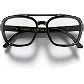 LONDON MOLE® Kennedy reading glasses | Square pilot style | Unisex | Spring hinges