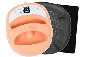 Fierton 12"×10" Heat Press Machine for T Shirts Portable Automatic Press Sublimation Machine and HTV Vinyl Shirt Press Machine for Tshirts/Bags/Hat/Cap/Plate (Lotus Root Starch)