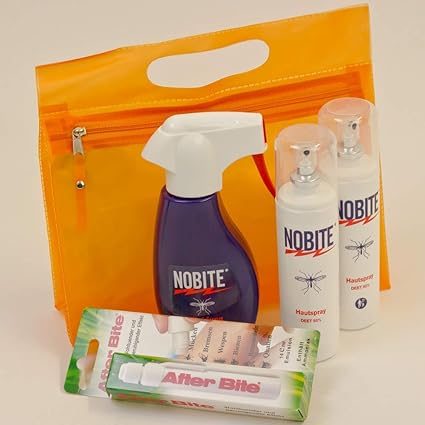 RENNER XXL Nobite Sorglospaket Nobite Haut-Spray+ Nobite Kleidung, AfterBite MÜCKENSCHUTZ INSEKTENSCHUTZ Moskito-Zecken Trope