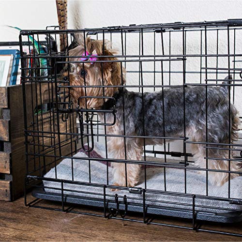 Dog Crates for Small Dogs Dog Crate 20" Pet Cage SingleDoor Best for Puppy & Kitten Pets