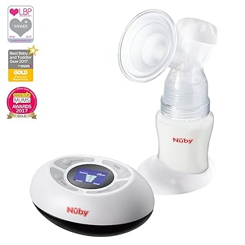 Extractor de leche materna digital y eléctrico Natural Touch de Nuby: Amazon.es: Bebé