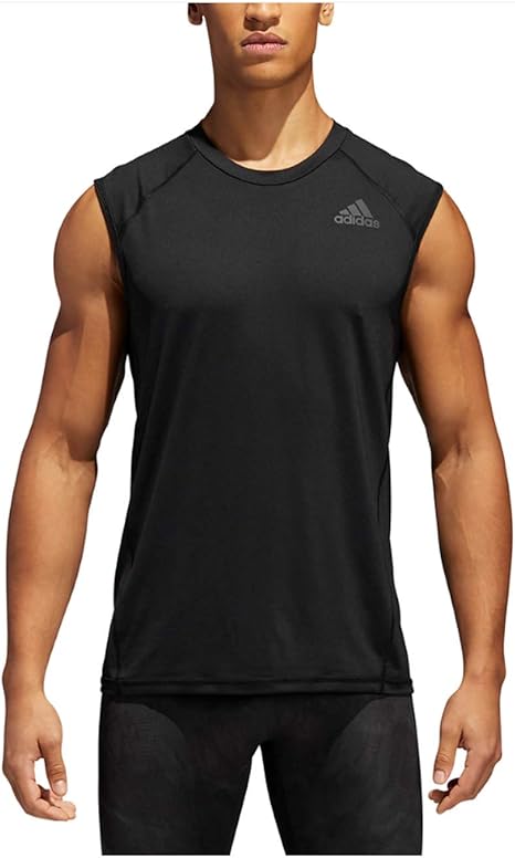 Amazon アディダス インナーノースリーブシャツ トレーニングウェア Alphaskin Team フィッティドスリーブレスtシャツ Fjk91 メンズ ブラック Cz8571 日本 J O 日本サイズ2l相当 フィットネス トレーニング シャツ 通販