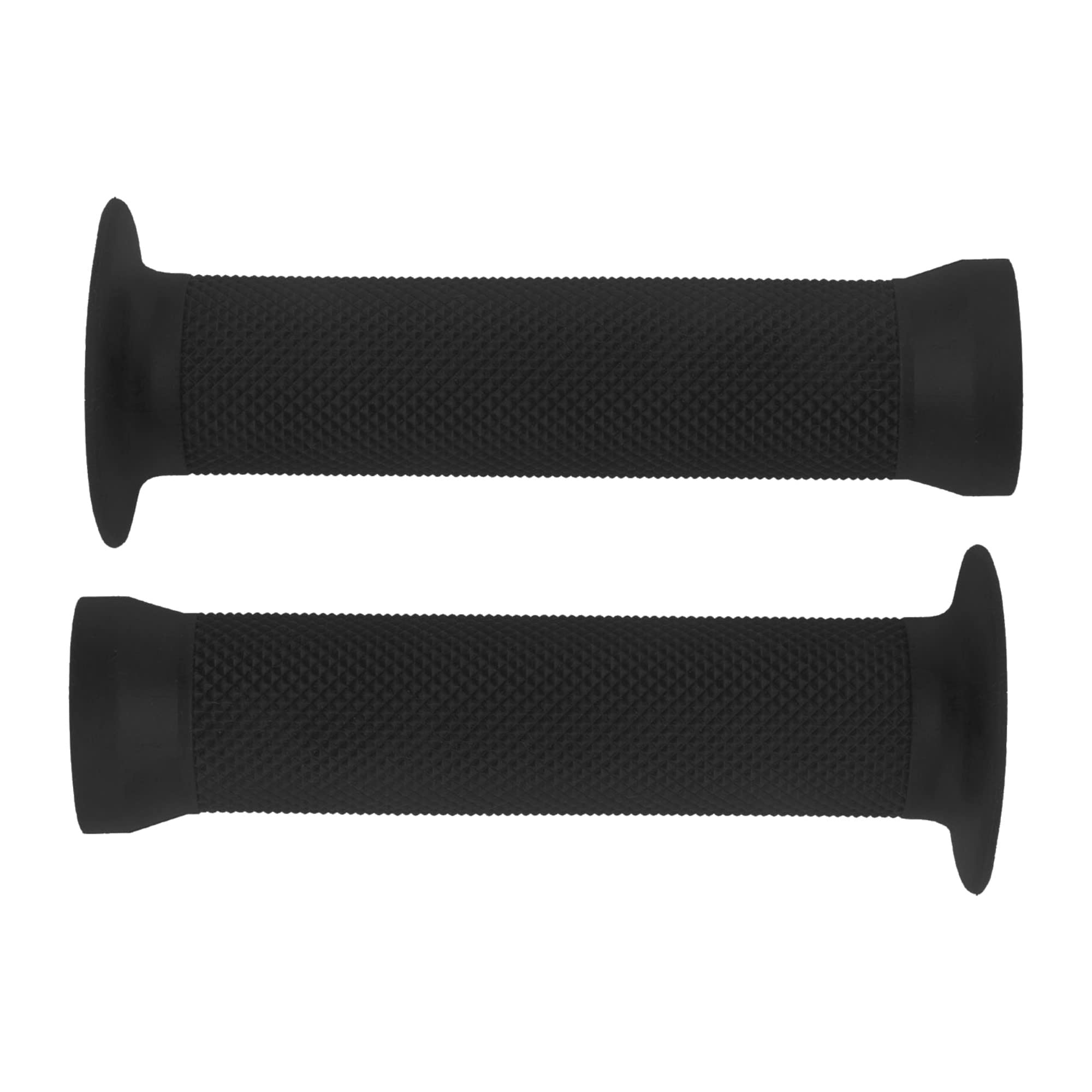 cyclingcolors Bike Handle 130 mm Rubber Quality Texture BMX Freestyle Dirt Diameter 22 mm (Black)
