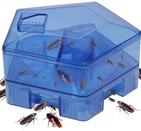 GION Cockroach Traps Box Cockroach Bug Roach Catcher Cockroach Killer Bait Traps Effective Pesticide Kitchen Restaurant Essentials