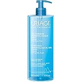 Uriage Extra-rich Dermatological Face & Body Wash for Sensitive Skin, Preserves the Hydrolipidic Film of the Skin, Fresh Foaming Body Cleanser, Paraben & Soap-Free, Physiological pH