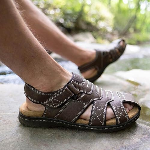 Shoe Dockers Men's Sandals Dockers Mens Laguna Casual Flip
