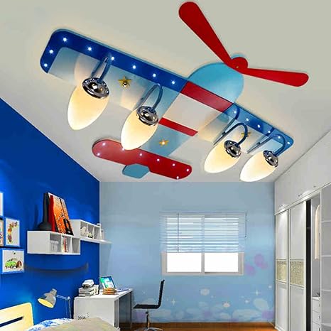 Children S Room Boy Room Ceiling Lamp Led Creative Cartoon