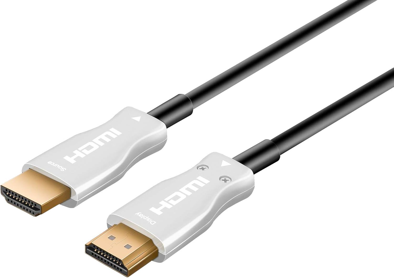 PremiumCord fibreglass high speed with Ether. 4K @ 60 Hz Cable 5 m M/M Gold-Plated Connectors, Black - Image 3