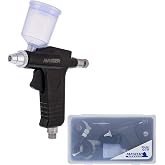 Master Airbrush Model G70 Universal Precision Trigger Style Gravity Feed | 3/4 ounce Gravity Fluid Cup and 0.3mm Nozzle