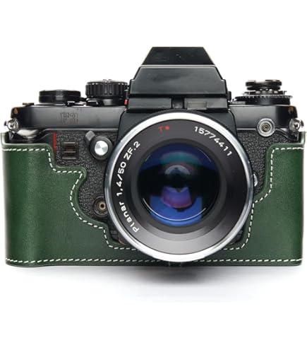 3-2113 Nikon一眼レフ（FE・F3）・ハードケース ニコンF3カメラ用レザーハーフケース - Etsy 日本