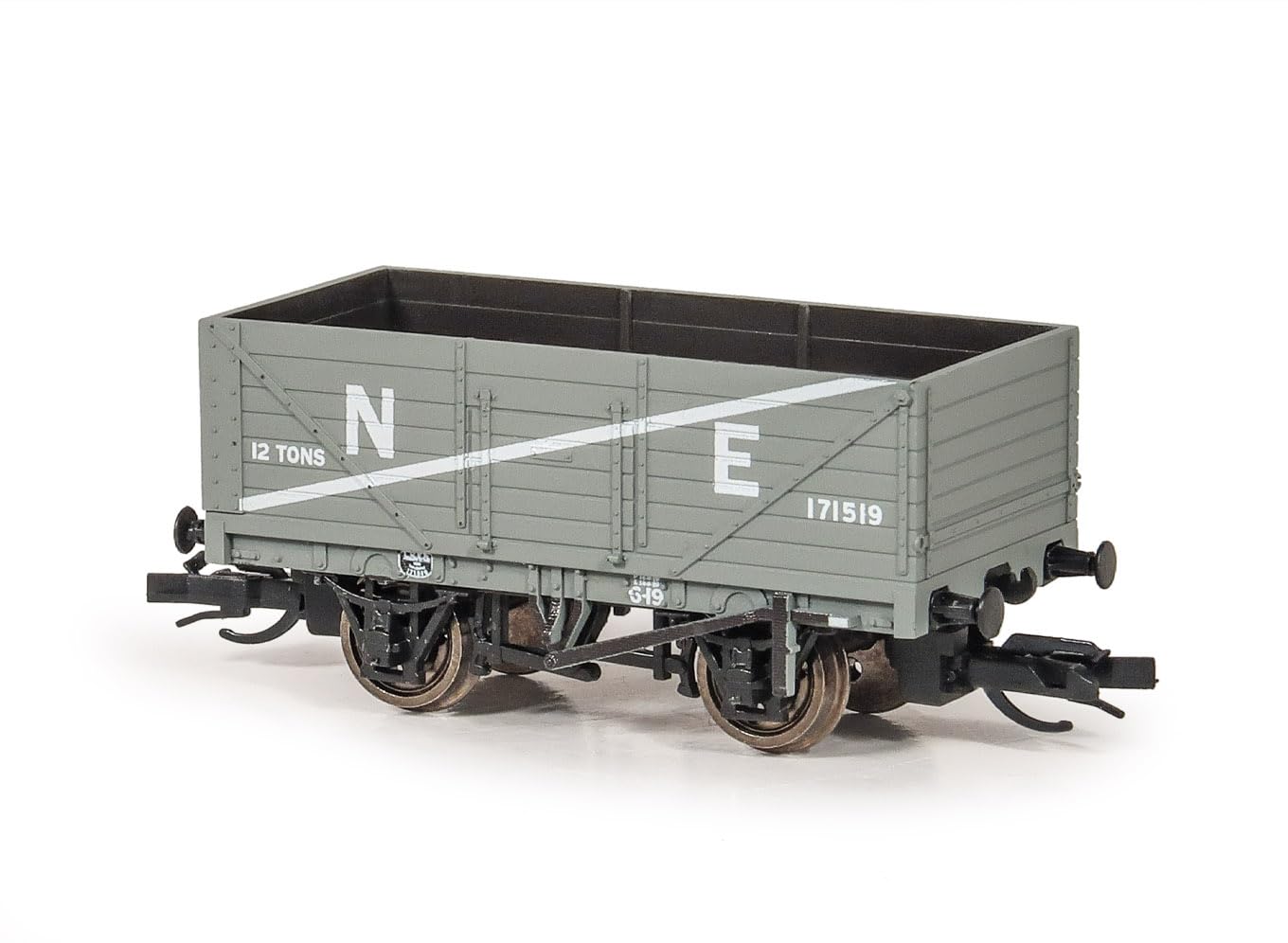Peco - TT:120 Gauge - 7 Plank Open Wagon - NE Livery (TTR-7001E)