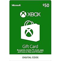 $50 Xbox Gift Card [Digital Code]