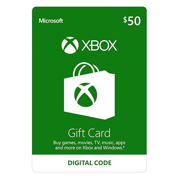 $50 Xbox Gift Card - [Digital Code]