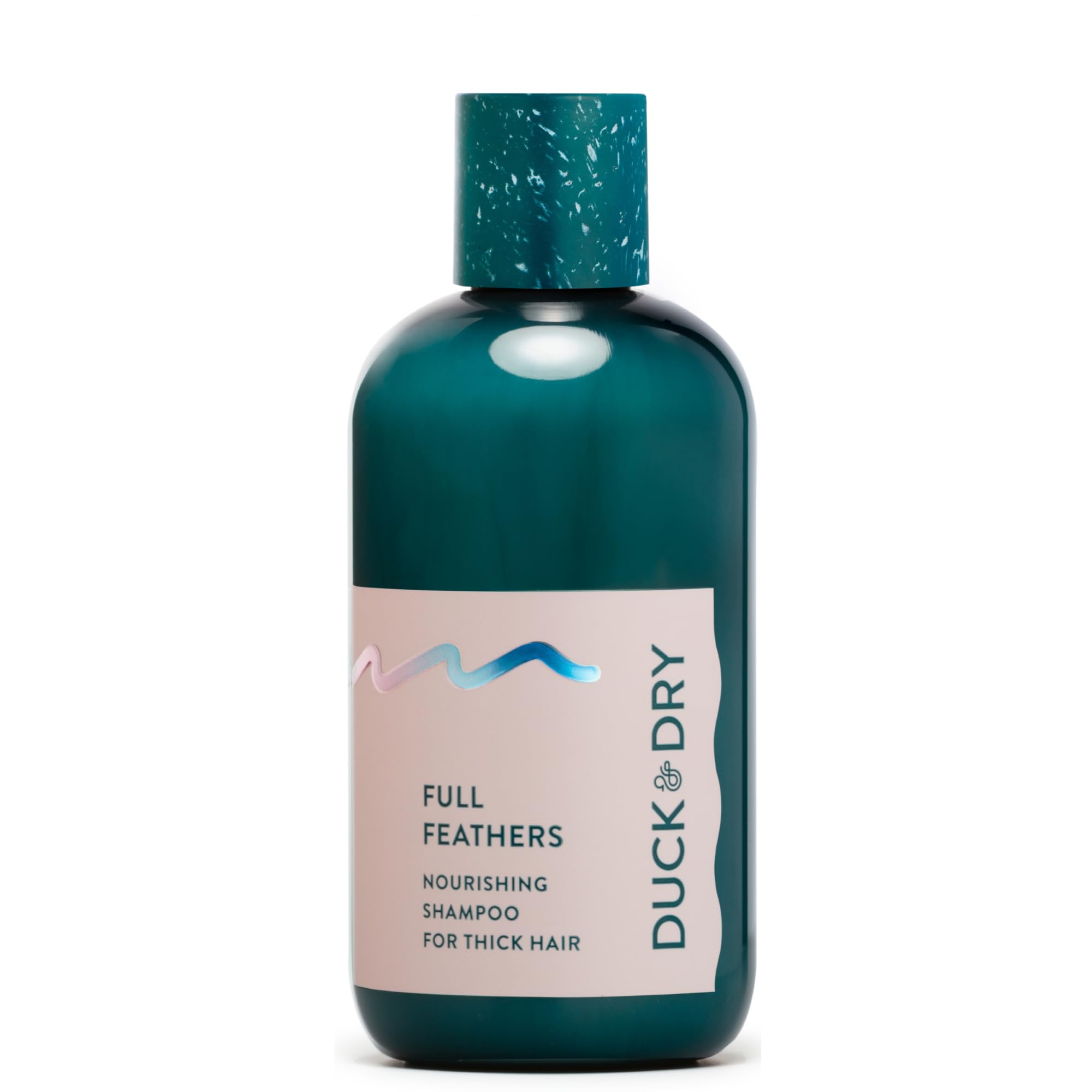 Duck & Dry Full Feathers Shampoo 250ml - SLS, SLES, Silicone, Paraben & Cruelty Free - adds moisture & fights frizz with aloe vera, coconut, & essential oils leaving hair softer & healthier