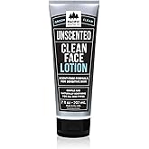 Pacific Shaving Company Clean Face Lotion - Hydrating Face Moisturizer with Avocado & Jojoba Oil - Fragrance-Free Skin Care Products for Men - Lightweight & Safe for Sensitive Skin (7 Oz)