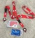 Cruise On Cruise Lanyard for Ship Cards – 2-Pack Retractable Badge & Waterproof Key Card Holder for Ship Cards – Cruise Essentials 2025-2026, Perfect for Travel & Vacation (Red Pirate)