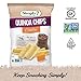 Simply 7, Quinoa Chips, Cheddar, 3.5 Oz, 12 Pack, Non-GMO, Nut-Free, Vegetarian, Low Fat, Low Calorie, Cholesterol-Free