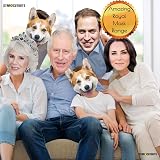 STAR CUTOUTS King Charles III Cardboard Face Mask Royal Costume Fancy Dress view 4