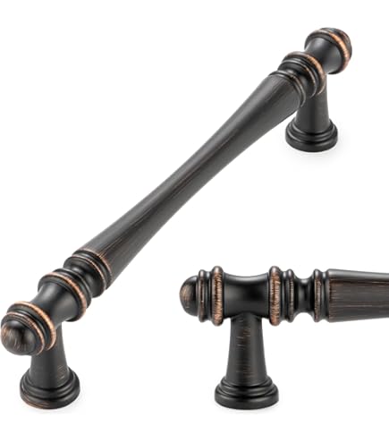 Asidrama 6 Pack 5 Inch(128mm) Oil-Rubbed Bronze Kitchen Cabinet - View #9