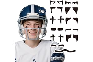WENTIYA 96 Pairs Eye Black Stickers, Sports Face Eyeblack Sticker for Baseball Football Softball Themed Party Birthday Party Supplies