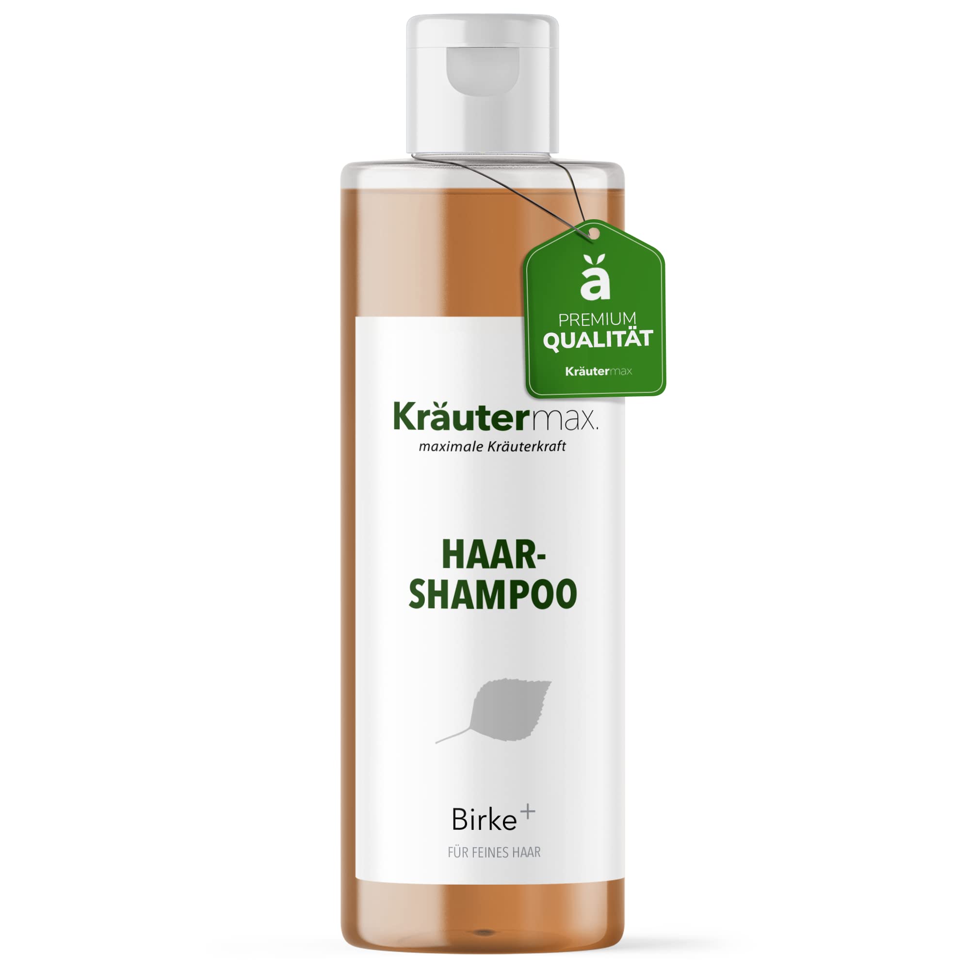 Kräutermax Birch Shampoo for Hair, Hair Shampoo for Hair Care, 1 x 250 ml