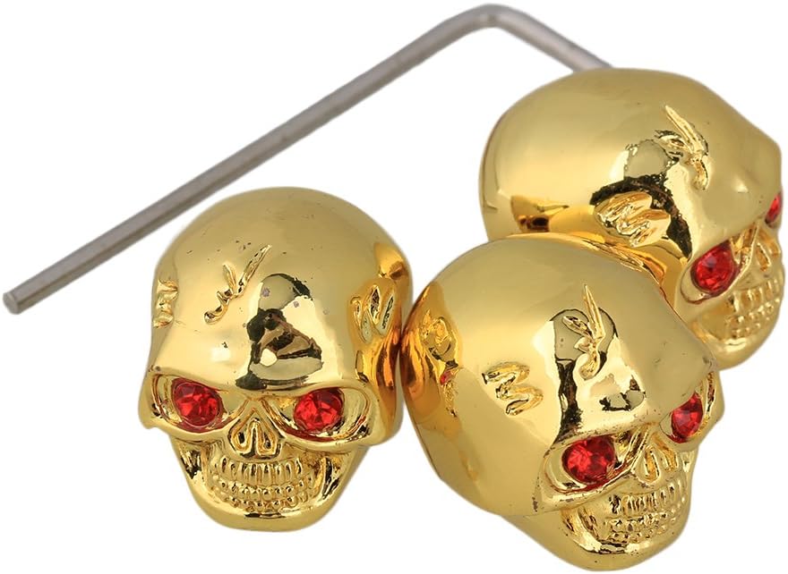 Yibuy Gold Volume Tone Control Knob Set fit Most Guitars Pack of 3
