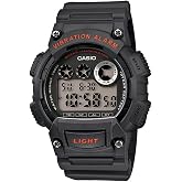 Casio W735H Series | Men&rsquo;s Digital Watch | 1/100 SEC Stopwatch | Countdown Timer | Super Illuminator LED Light | 100 M Water Resistance | Daily Alarm | Auto Calendar | Dual Time | 10 Yr Battery