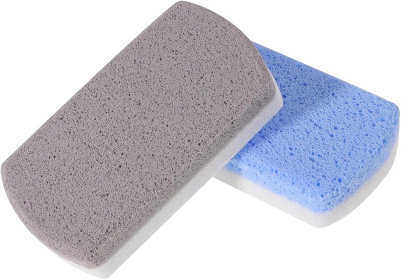 HEALIFTY Pumice Stones 2pcs Double Side Foot File Hard Skin Remover Pedicure