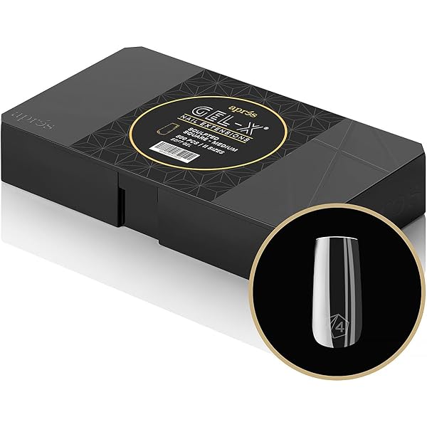 aprés GEL-X Amazon.com: Aprés Gel-X® Sculpted Square Long Tip Box | 500pc Gel