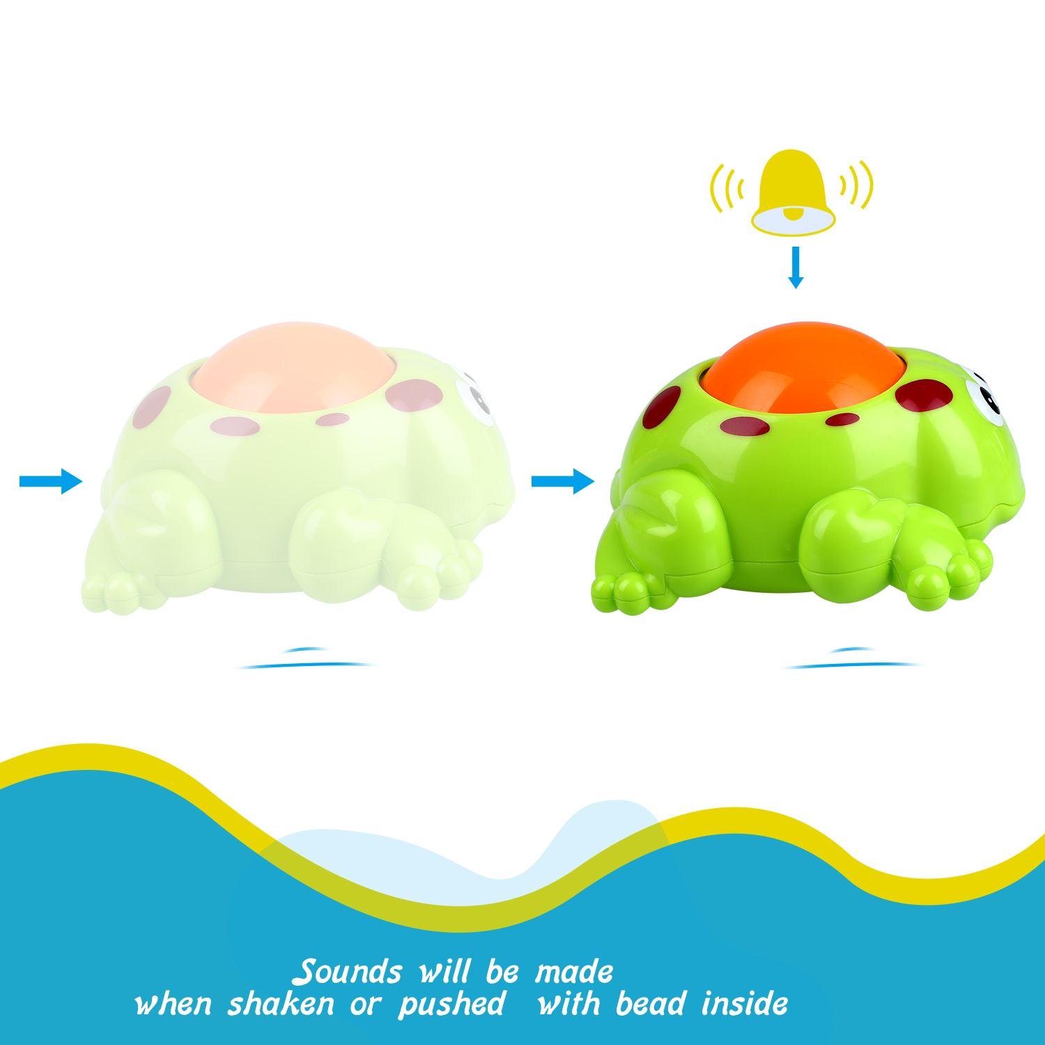 Peradix Juguetes de baño Animales Flotadores 3PCS