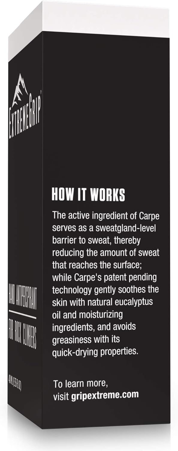 ExtremeGrip - World’s First Hand Antiperspirant Grip Lotion for Athletes - Less Sweat, Better Climb, Longer Lift - for Climbing, Weightlifting, Basketball, Gymnastics, Golf, Tennis, and Pole Vaulting : Sports & Outdoors