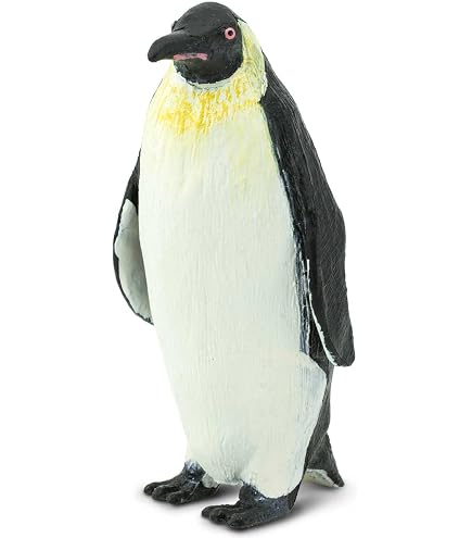 Schleich Wild Life Emperor Penguin Figure - Realistic Animal Toy For Kids Ages 3-8 Years