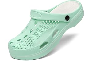 VZQ Women and Men Arch Support Clogs Slip-on Garden Shoes Outdoor Beach Slippers Sandals with Plantar Fasciitis Feet Cushion Insoles