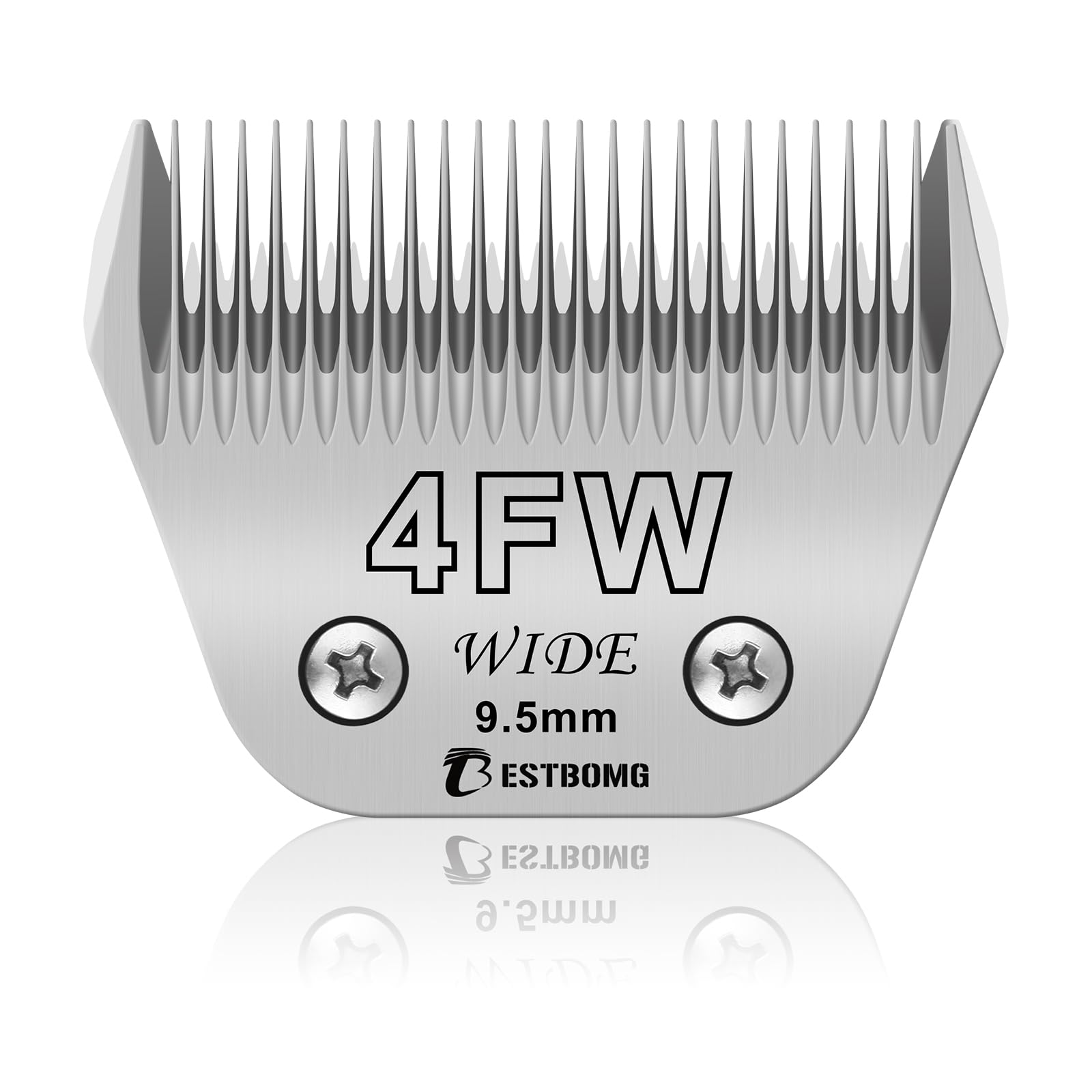 BESTBOMG Dog Grooming Replacement Blade Compatible with Andis/Wahl/Oster Dog Clippers (4FW)
