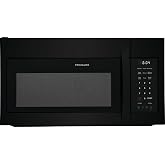 Frigidaire FMOS1846B 30 Inch Wide 1.8 Cu. Ft. 1500 Watt Over the Range Microwave LED Lighting - Black