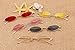 FEISEDY Vintage Small Sunglasses Oval Slender Metal Frame Candy Colors B2277
