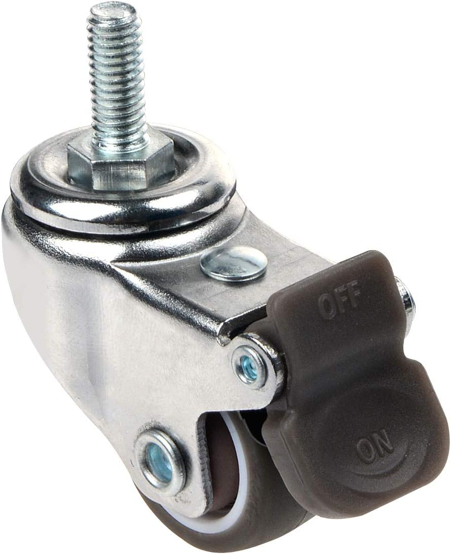 Wheels Casters,Saim 1 Inch Shopping Cart Wheel Trolley Swivel Caster ...