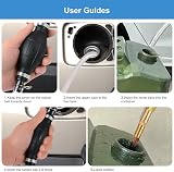 BBjinronjy Siphon Pump 15mm Extension Hoses Gas Diesel Water Transfer view 3
