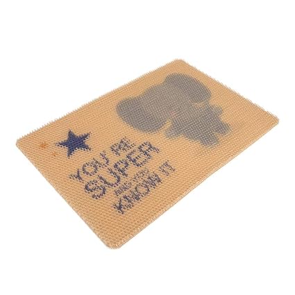 asiproper Pet Mat Cat Litter Pad Breathable Pet Dog Seat Cushion Cover (Elephant S)