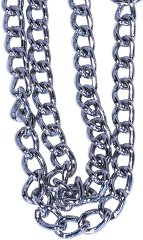 Pet Champion 5ft Chain Leash with Nylon Handle Easy Lead No Pull, Assorted Colors : Pet Supplies