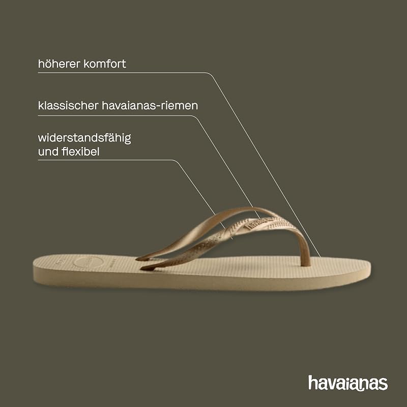Fantasia Damen Flip Flops Sandgrau 33/34 EU