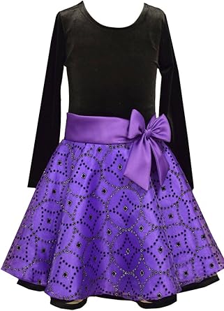 bonnie jean purple dress