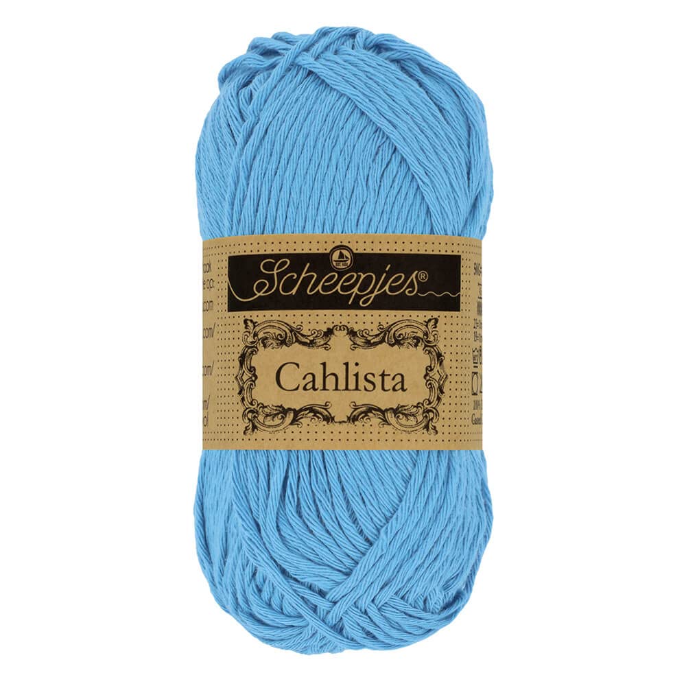 Scheepjes - Scheepjes Cahlista 384 Powder Blue Yarn - 1x50g — image 1