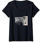 Womens Ben 10: Alien Force Omnitrix Heroes Silhouettes Distressed V-Neck T-Shirt