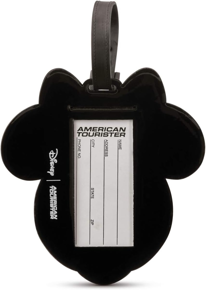  | American Tourister 122895-4451 Disney Luggage Tag, Minnie Mouse Head, One Size | Luggage Tags