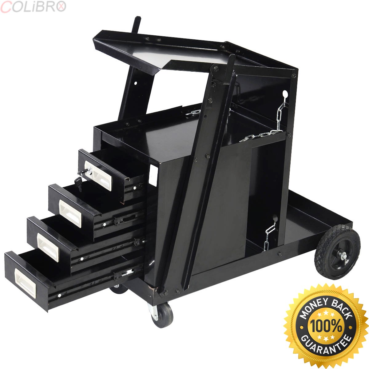 Amazon.co.jp： colibrox 4引き出しキャビネット溶接溶接機カートプラズマカッタータンクストレージMig Tig